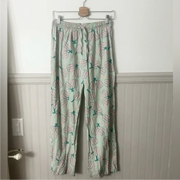 8 Oak Lane Women’s Large Pickleball Pajama Set 100% Cotton - Picture 5 of 7